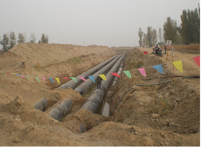 Baotou Daqing Mount emergency water project ( Lead The Yellow River Water into Baotou)